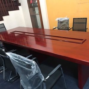 Bàn họp sơn PU cao cấp 2m8 - HBMV08
