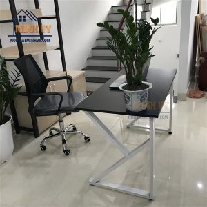 Bàn làm việc chân sắt chữ K - BLVMV03